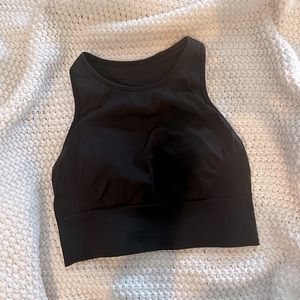 lululemon Ebb to Train Bra, Size 6, Black